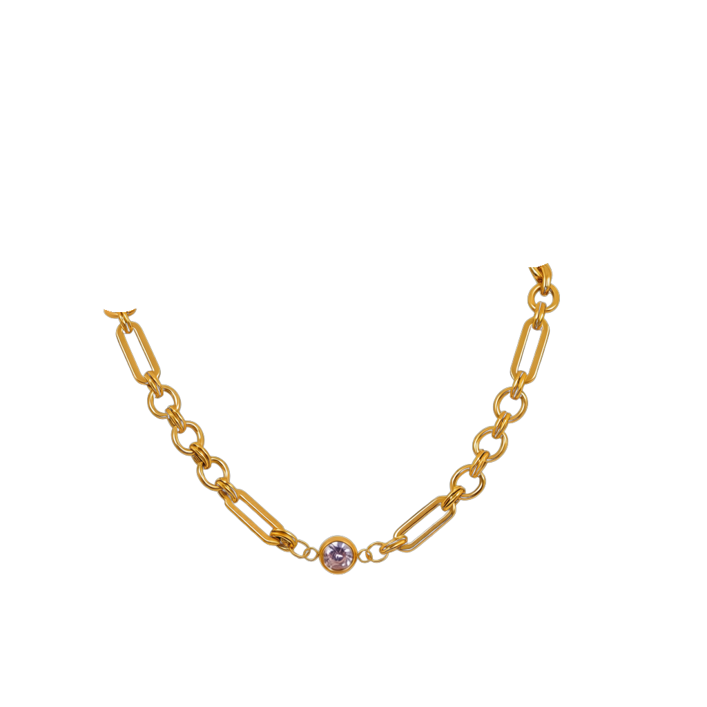 Figaro Solitaire Necklace