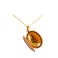 Oval Locket Necklace