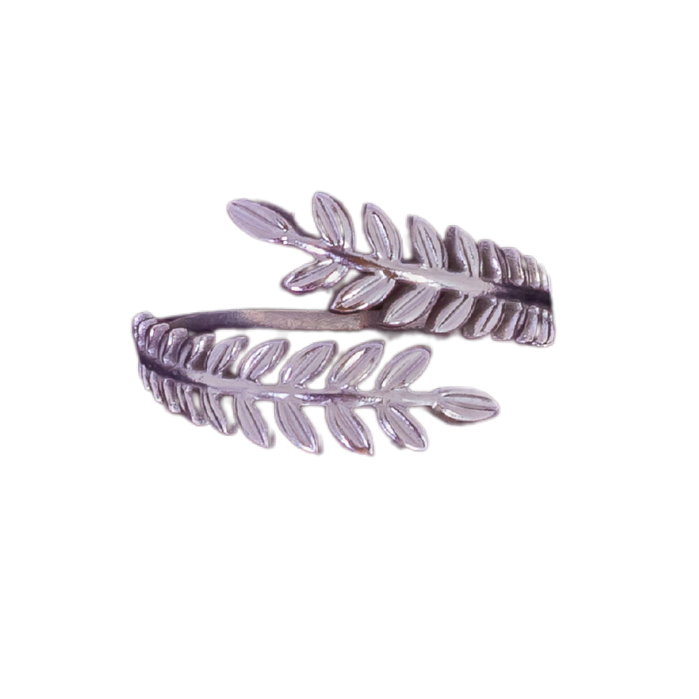Open Leaf Ring