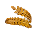 Open Leaf Ring