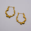 Nova Melting Hoop Earring