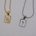 Venus Alphabet Necklace