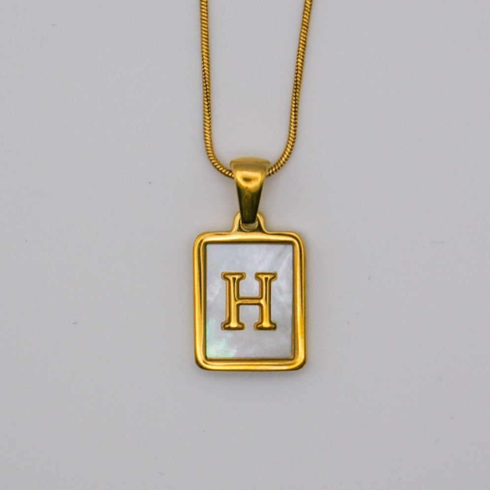 Venus Alphabet Necklace