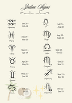 Encrusted Zodiac Sign Necklace
