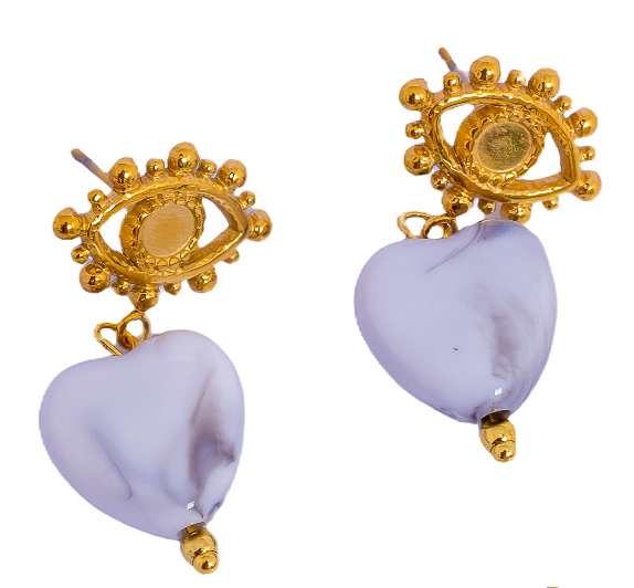 Élise Evil Eye Earrings