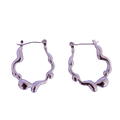 Nova Melting Hoop Earring