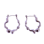 Nova Melting Hoop Earring